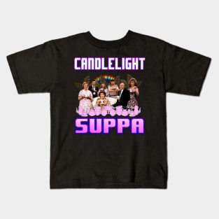 hyacinth buket candlelight supper Kids T-Shirt